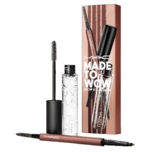 New In Box Mac Made To Wow Brow Kit in Auburn